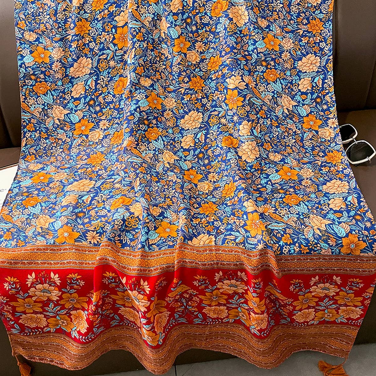 Boh Floral Colorblocversible Shawl Fo Summer_Cwasc0621
