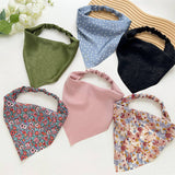 SATIN CLOTH TURBAN TRIANGLE HAIR ACCESSORIES_CWAHA4152