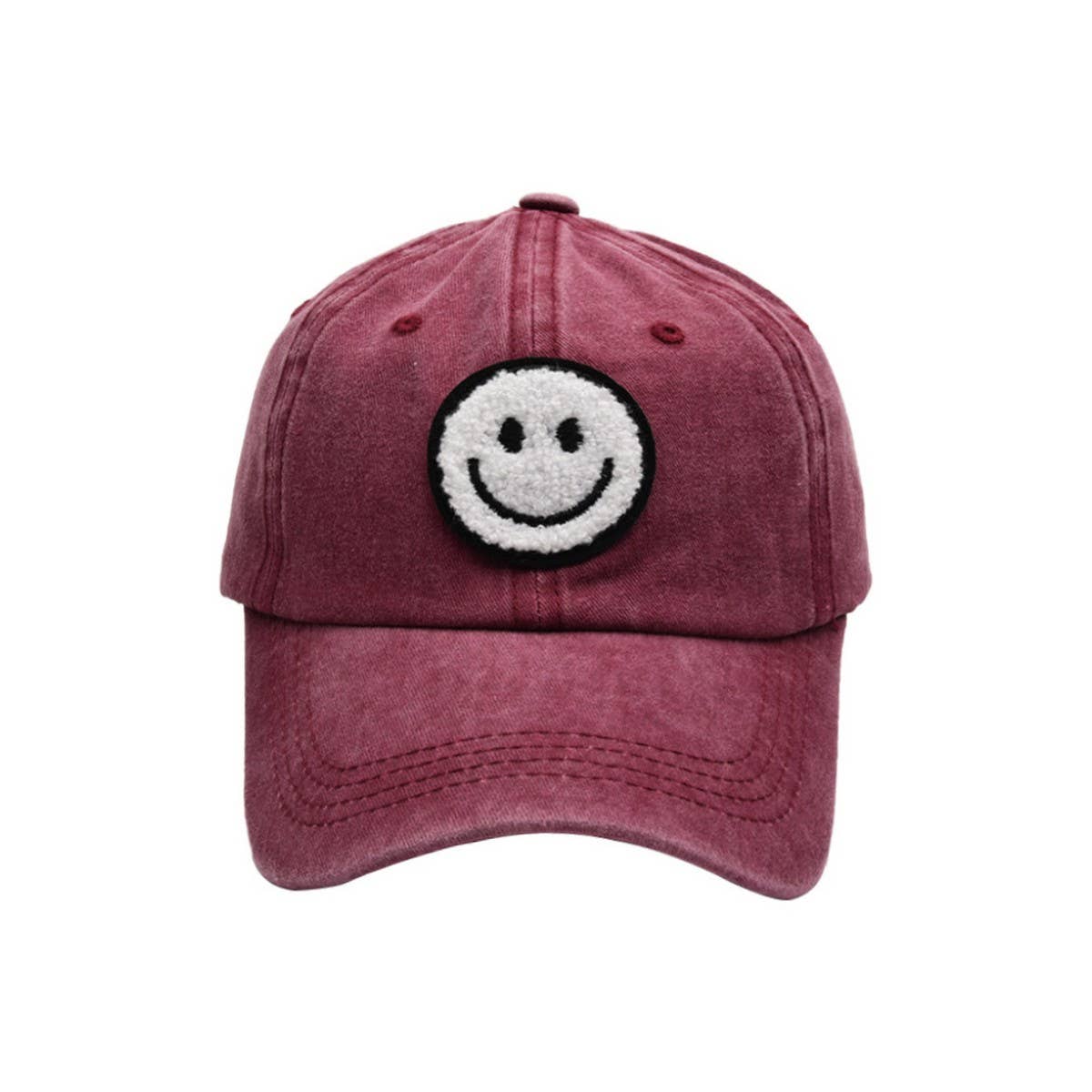 SMILEY FACE PARENT CHILD BASEBALL CAP SUN HATCWAH1241