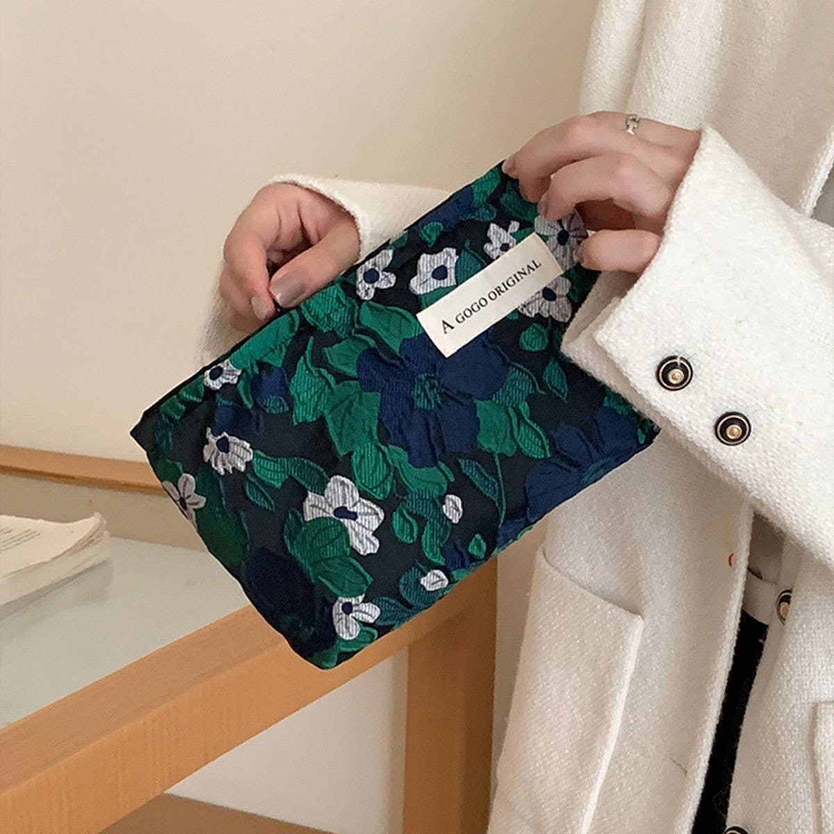 Art Style Makeup Bag Handheld Travel Wash Pouch_Cuab00683