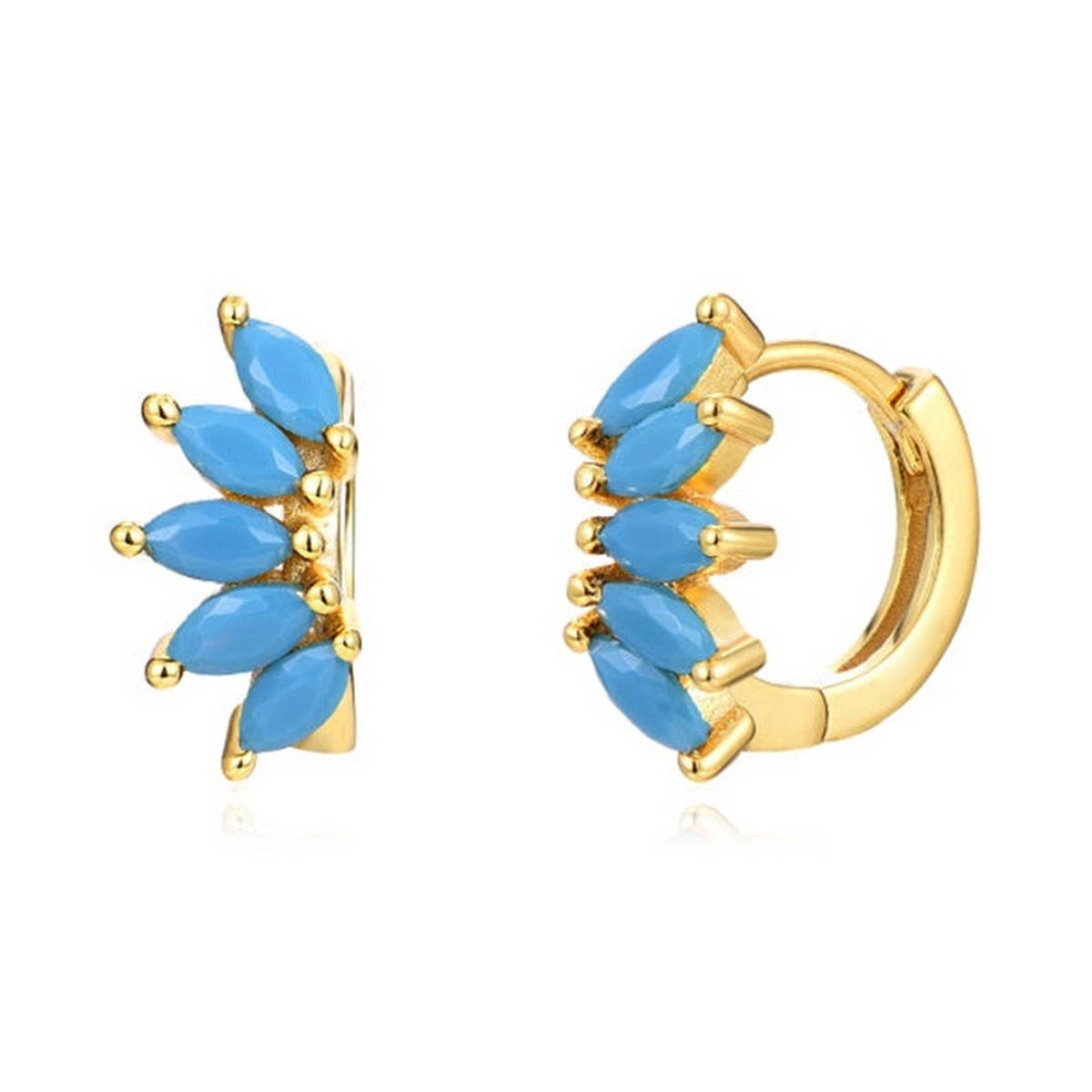 Versatile Symmetrical Statement Earrings