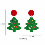CARTOON STYLE FUNNY CHRISTMAS EARRINGS_CWAJE1829