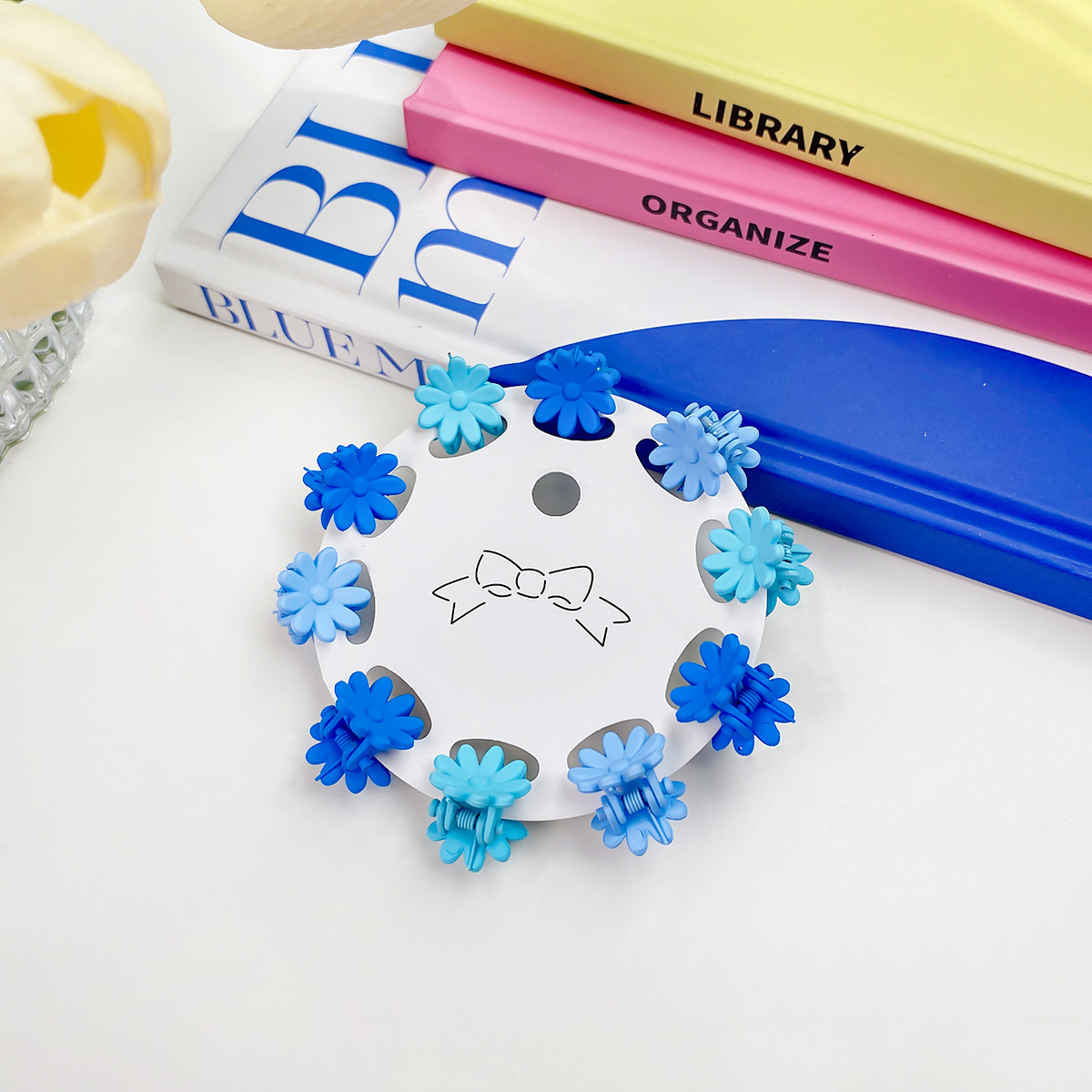 10PCS MINI HAIR CLAW SET CANDY COLOR CUTE CLIPS_CWAHA0716