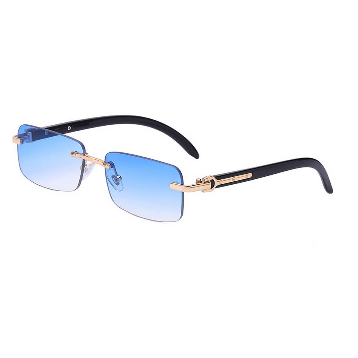 RETRO SMALL FRAME RIMLESS SUNGLASSES_CWASG0671