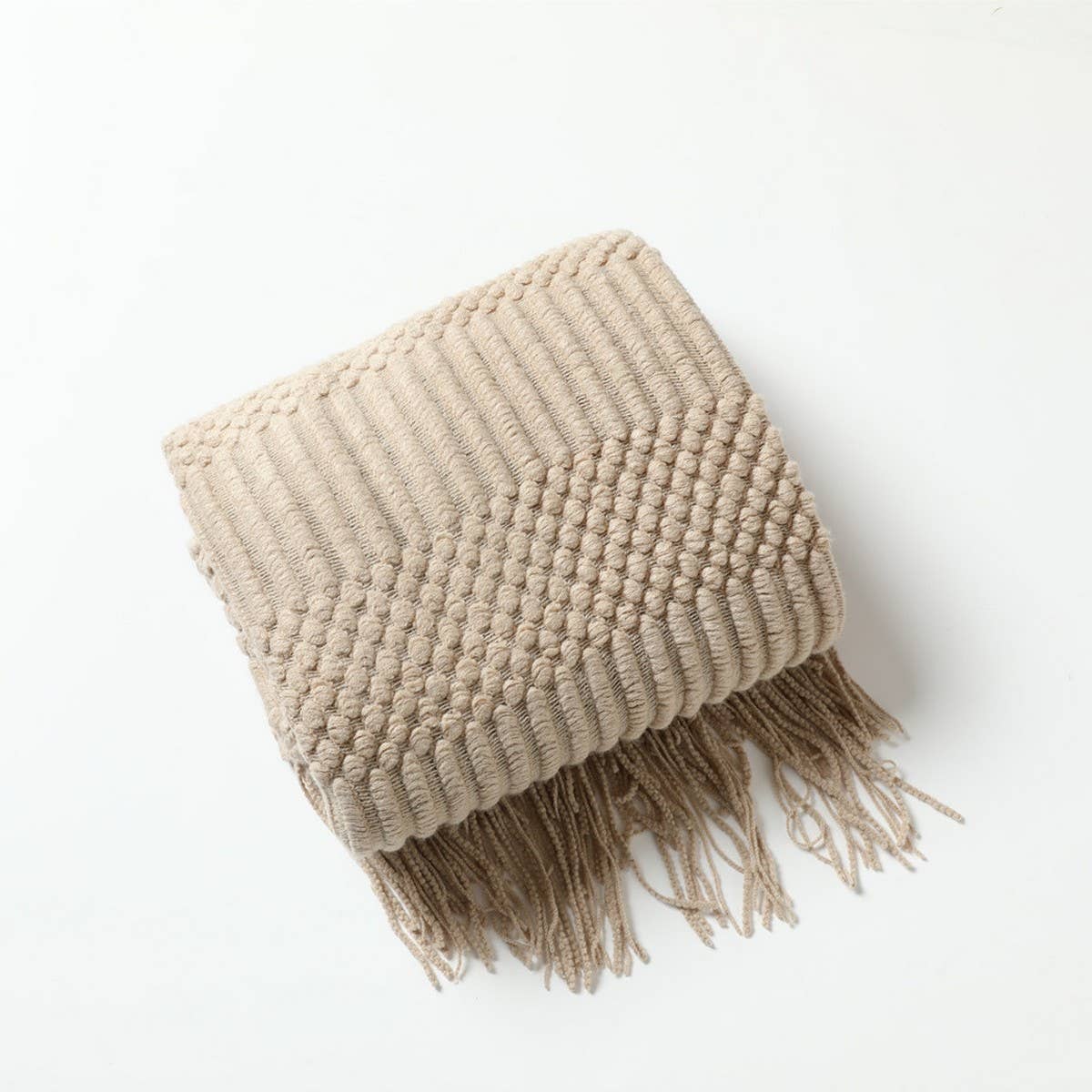 DOUDOU BLANKET FRINGED SHAWL BLANKET _CWMM0184