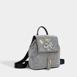 FASHIONABLE BOW TASSEL RHINESTONE EVENING BAG_CWAB3602