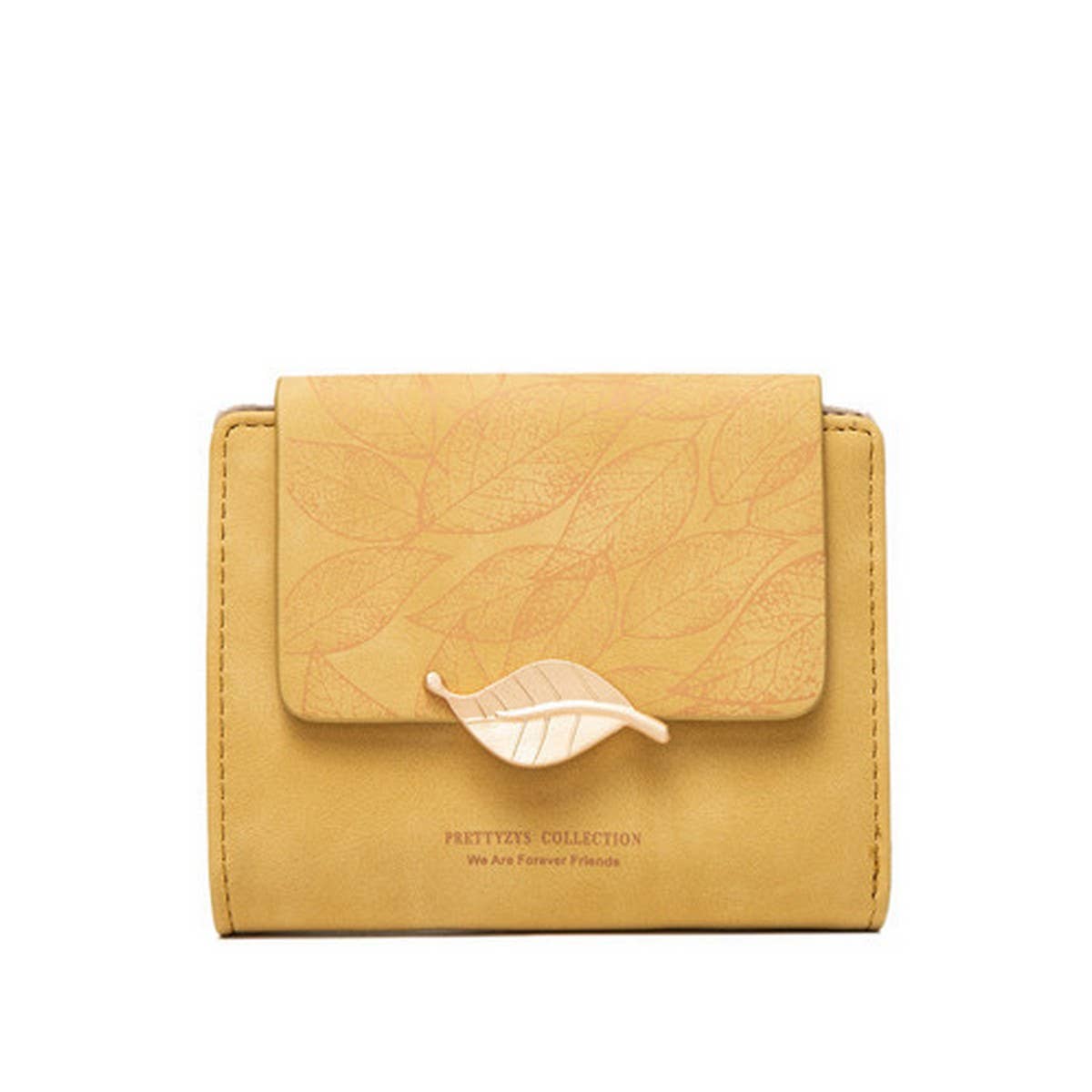 SMALL FRESH LEAF BUCKLE WALLET_CWAB2323