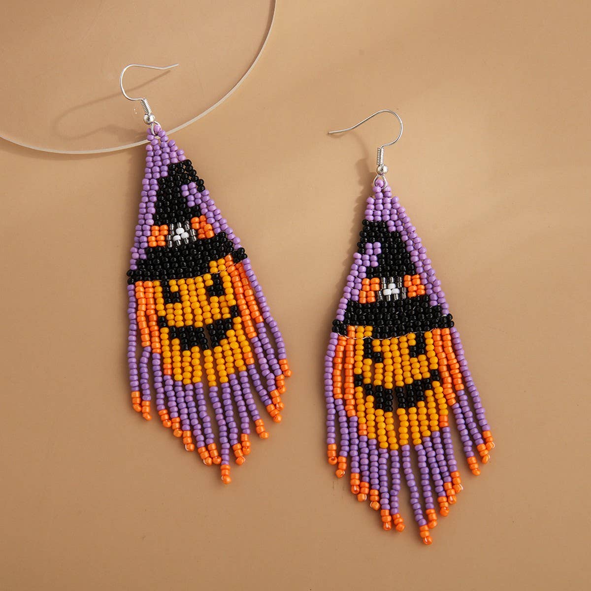 2024 NEW HALLOWEEN COLORFUL TASSEL EARRINGS_CWAJE1964