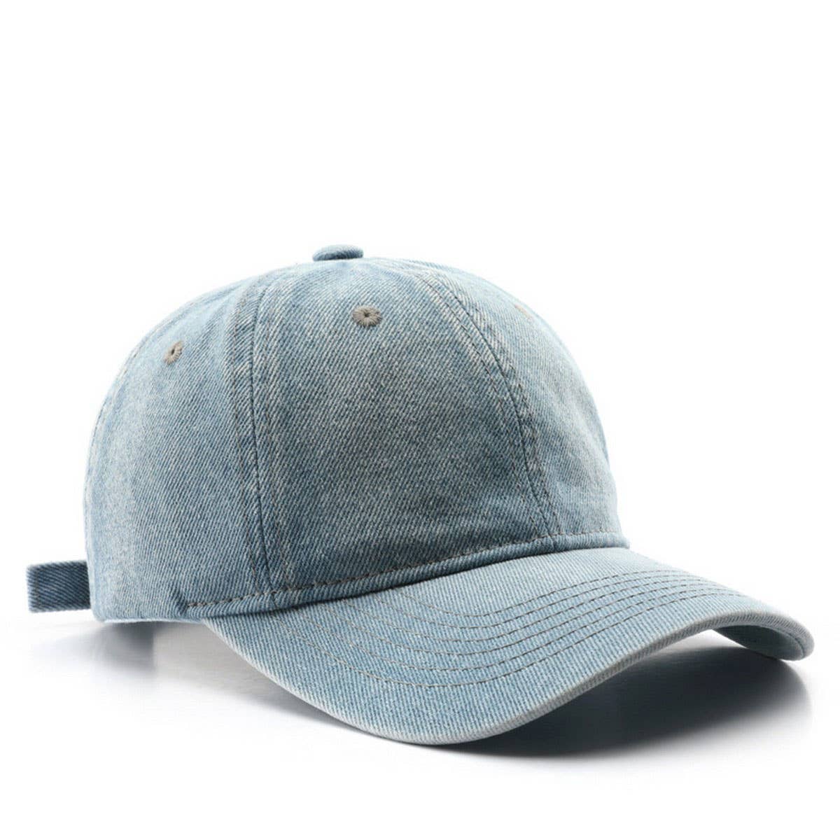 AUTUMN WINTER WASHED DENIM BASEBALL CAP UNISEX_CWAH2824