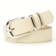 Leopard-Print Double Ring Women'S Belt