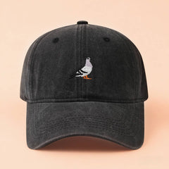 Dove Embroidered Washed Sun Baseball Cap_Cwah04644