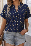 Women Female Diamond Bronzing Shirt_Cwtsts0307