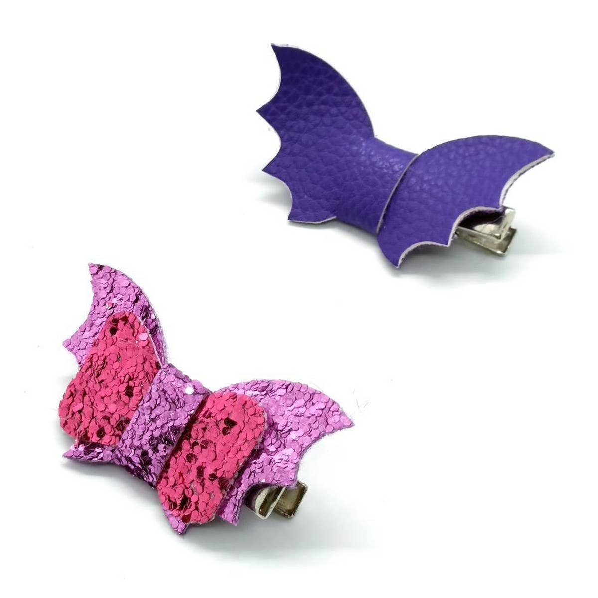 HALLOWEEN CUTE PU BAT DUCK CLIP FOR KIDS_CWAHA6365