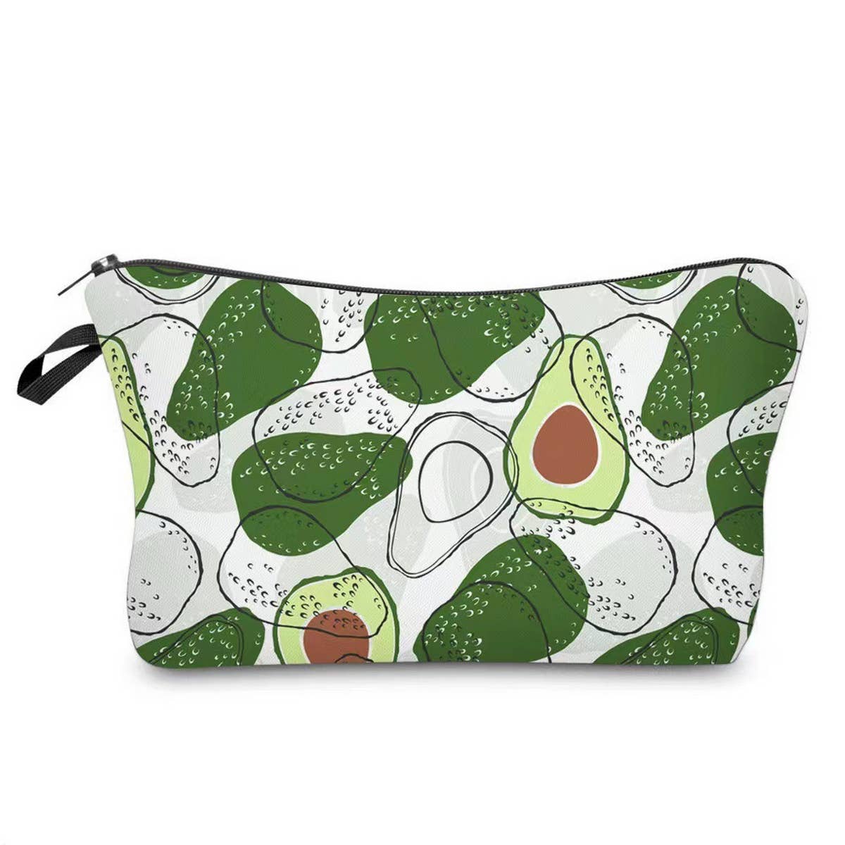 PRINTED AVOCADO SERIES COSMETIC BAG_CWAB2265