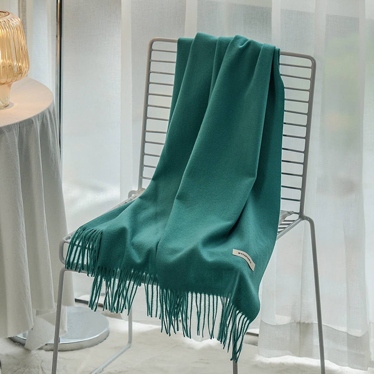 Winter Soft Macaron Scarf Shawl Wrap For Women_Cwasc1501