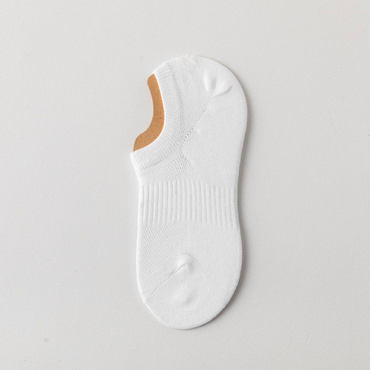 LIGHTWEIGHT BREATHABLE SOLID COLOR SPORTS SOCKS_CWMS2025