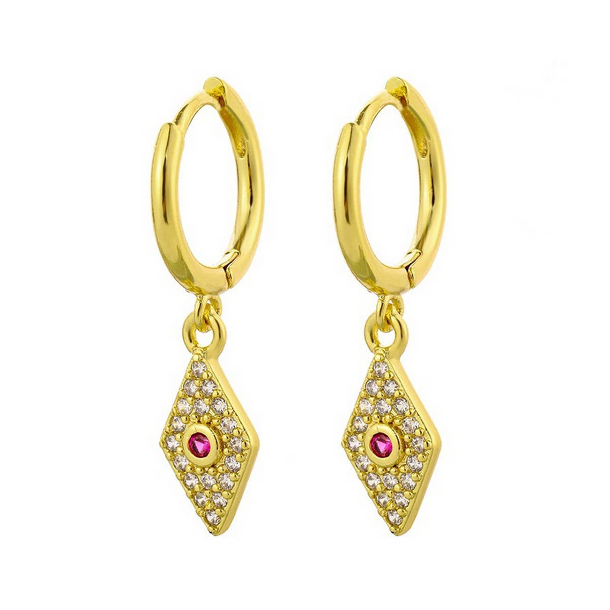 SQUARE EXQUISITE FASHION NICHE EARRINGS_CWAJE1907