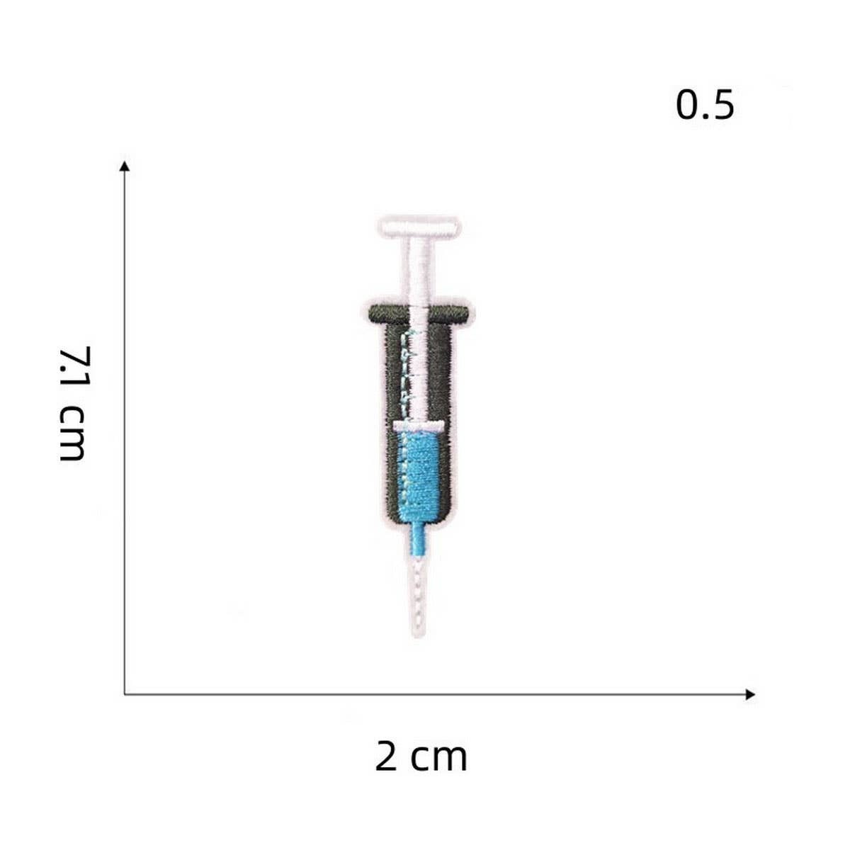 NURSE CARTOON ANIME EMBROIDERED PATCH_CWMM4035