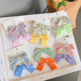 CHILDRENS FRESH FLORAL BOW HAIRPIN_CWAHA1842