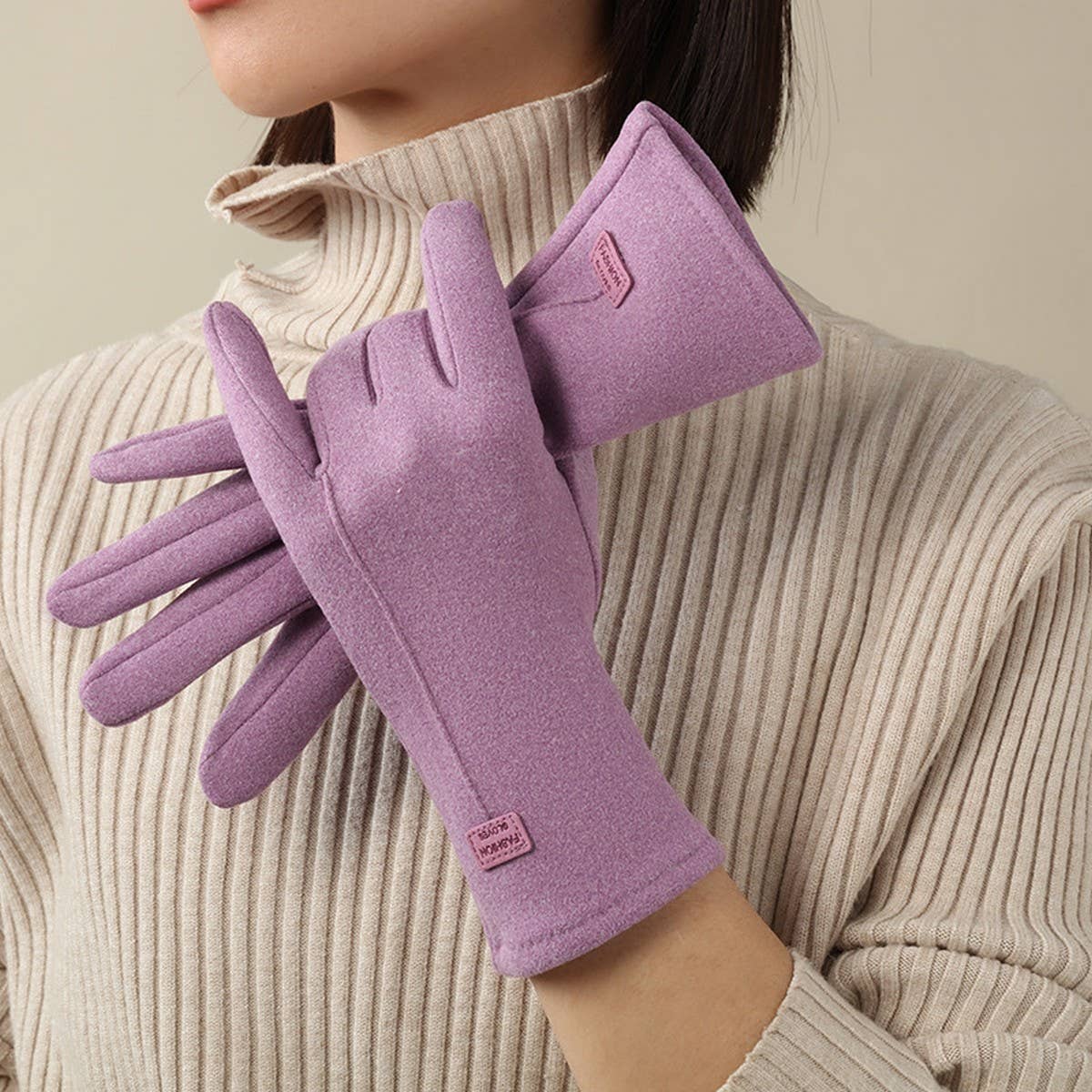 Warm Outdoor Cycling Fashion Cute Gloves_Cwmm1533