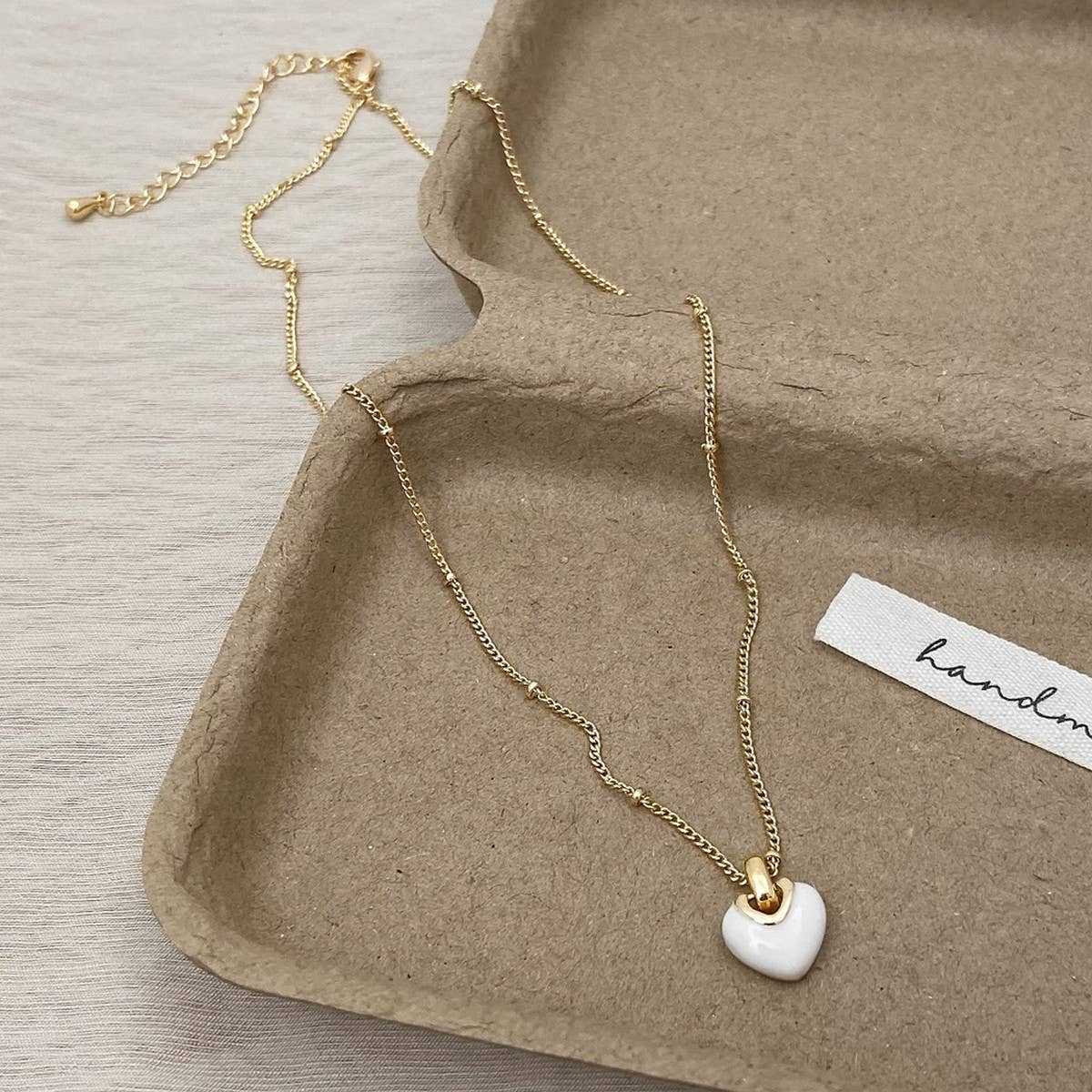 Valentines Day Black Heart Pendant Earrings