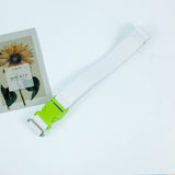 BUCKLE ADJUSTABLE SOLID COLOR BRAIDED BELT_CWABE0682