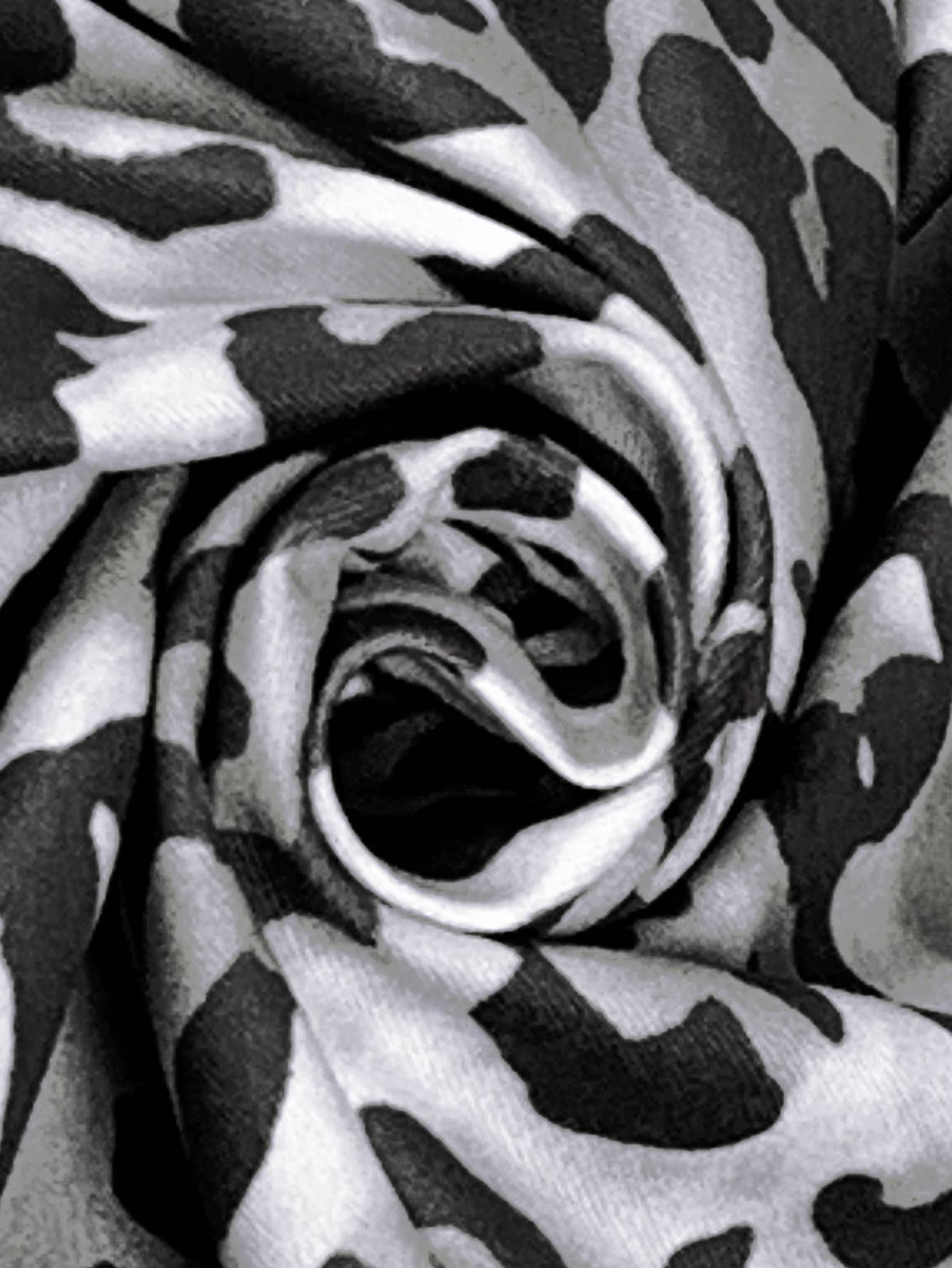 Split High-Waisted Leopard Print Hip Wrap Skirt