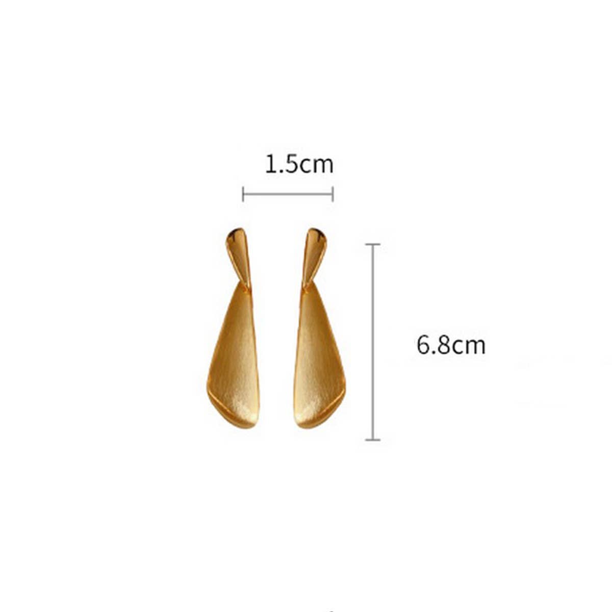 Water Drop Fashion Personality Cool Style Earrings