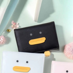 New Cute Yellow Duck Mini 3-Fold Wallet_Cwab06255