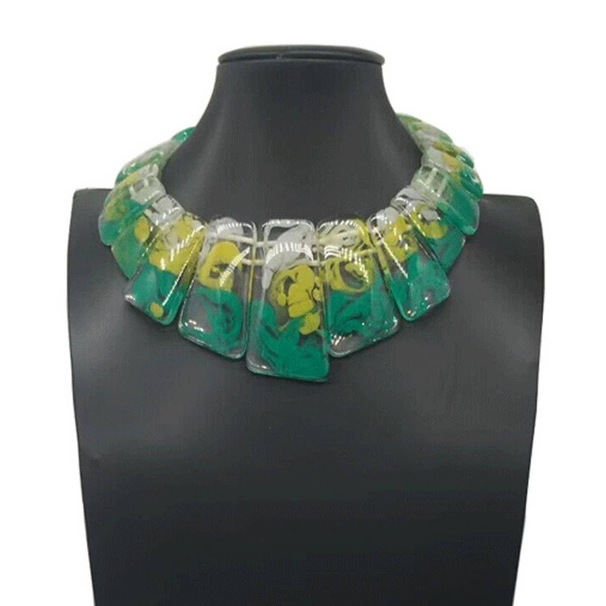 RETRO PERSONALITY RESIN GEOMETRIC NECKLACE_CWMM4726