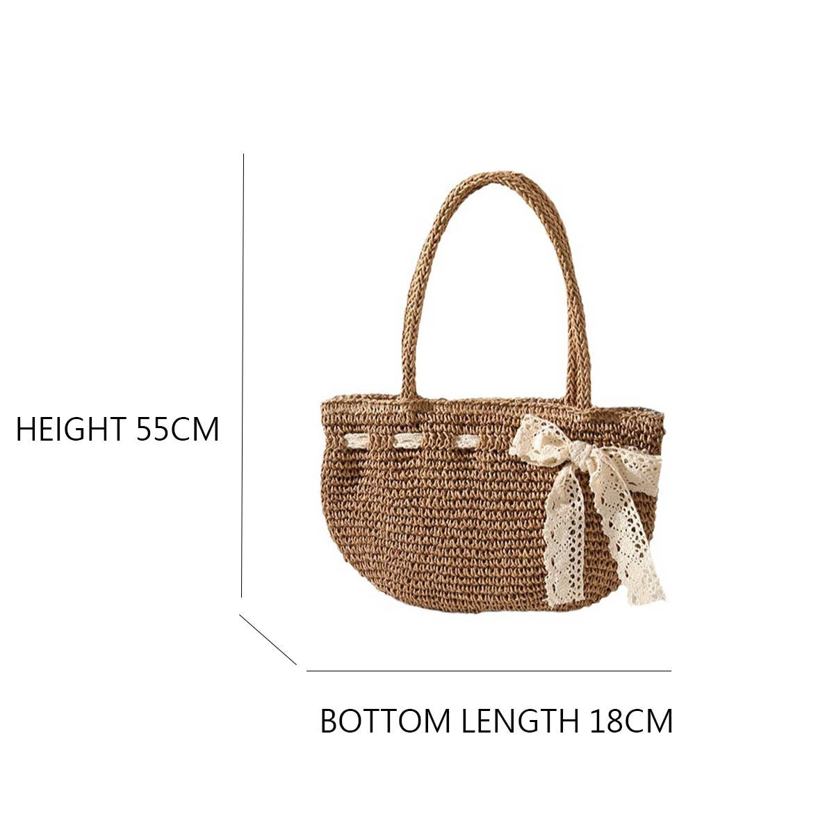 2024 NEW STYLE BOW HAND HELD BEACH WOVEN BAG_CWAB1891