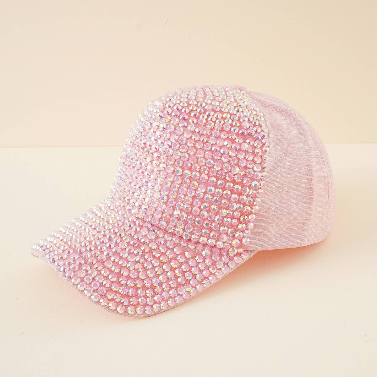 RHINESTONE BASEBALL CAP STYLISH AND SHINY CWAH1398