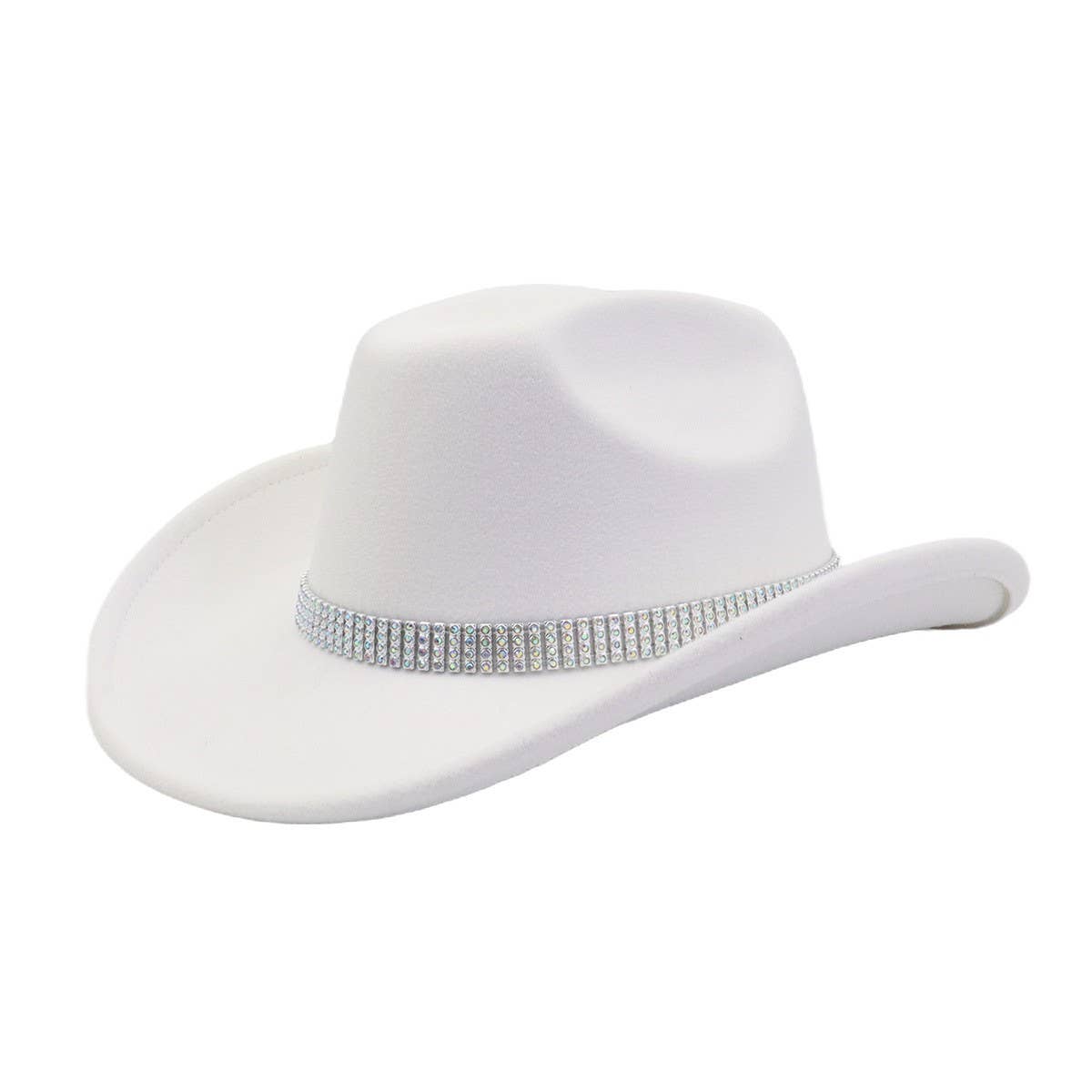 COUPLE FEDORA JAZZ HAT WESTERN ETHNIC WOOL HAT_CWAH04364