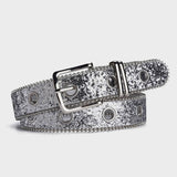 SEQUIN BLING VINTAGE BELT_CWABE0193