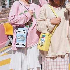 FASHION MILK BOTTLE SHAPE SHOULDER BAG_CWAB0983
