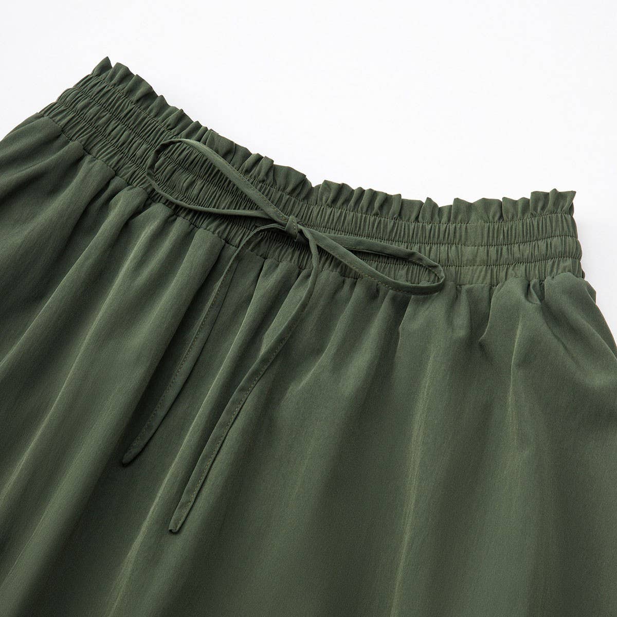 Wave Tie Adjustable Skirt Long Swing Skirt_Cwbss0417