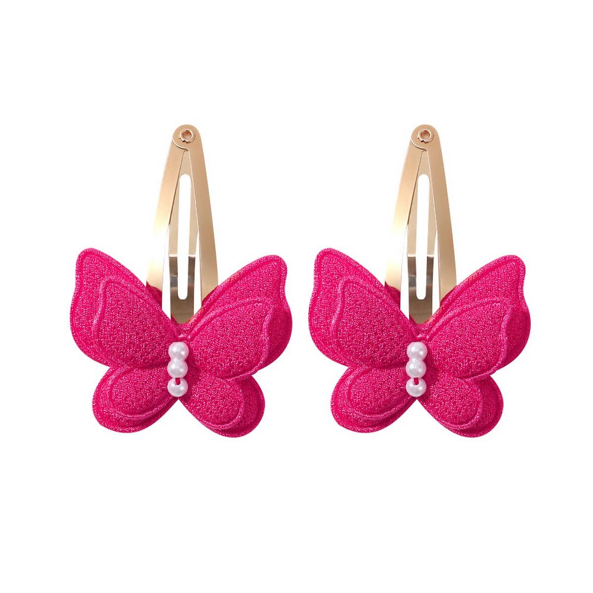 DOUBLE LAYER PEARL BOW HAIR CLIP SET FOR KIDS_CWAHA6702