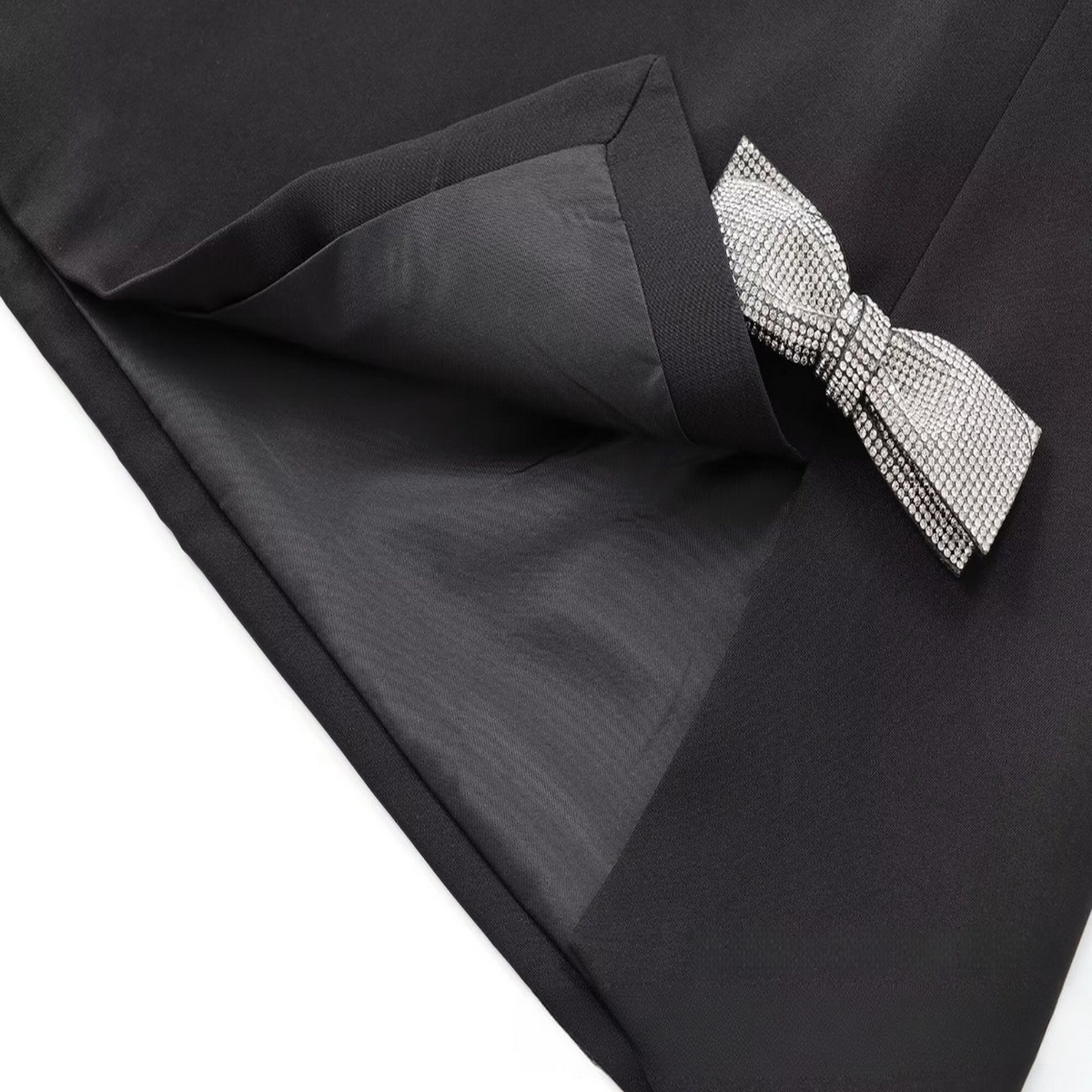 SUMMER BOW MINI SKIRT FRENCH CASUAL STYLE_CWDSD8348