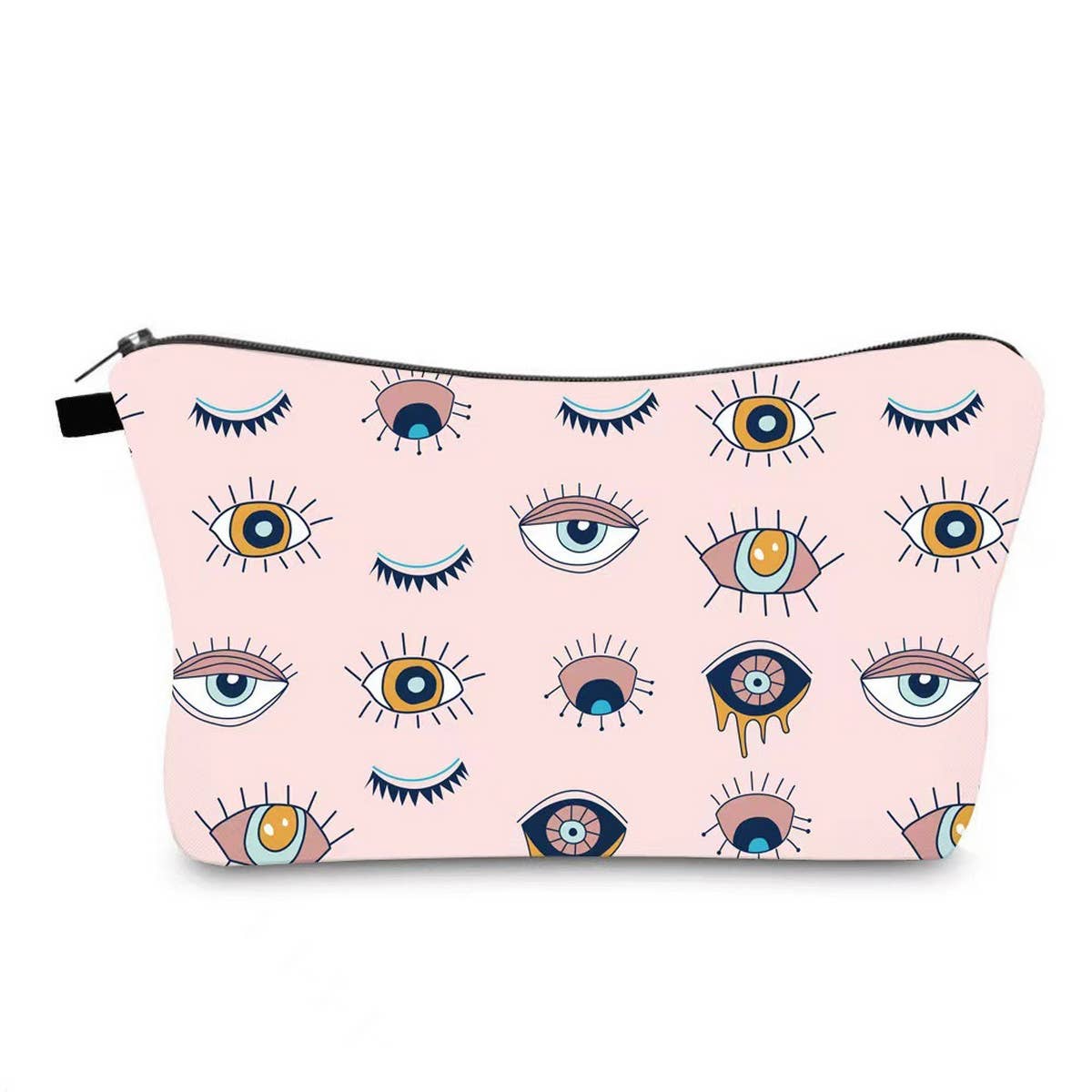 Travel Devil'S Eye Print Cosmetic Bag_Cwab2252
