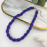 FASHIONABLE AND VERSATILE MIXED COLOR BEADED CHAIN_CWAJE1577