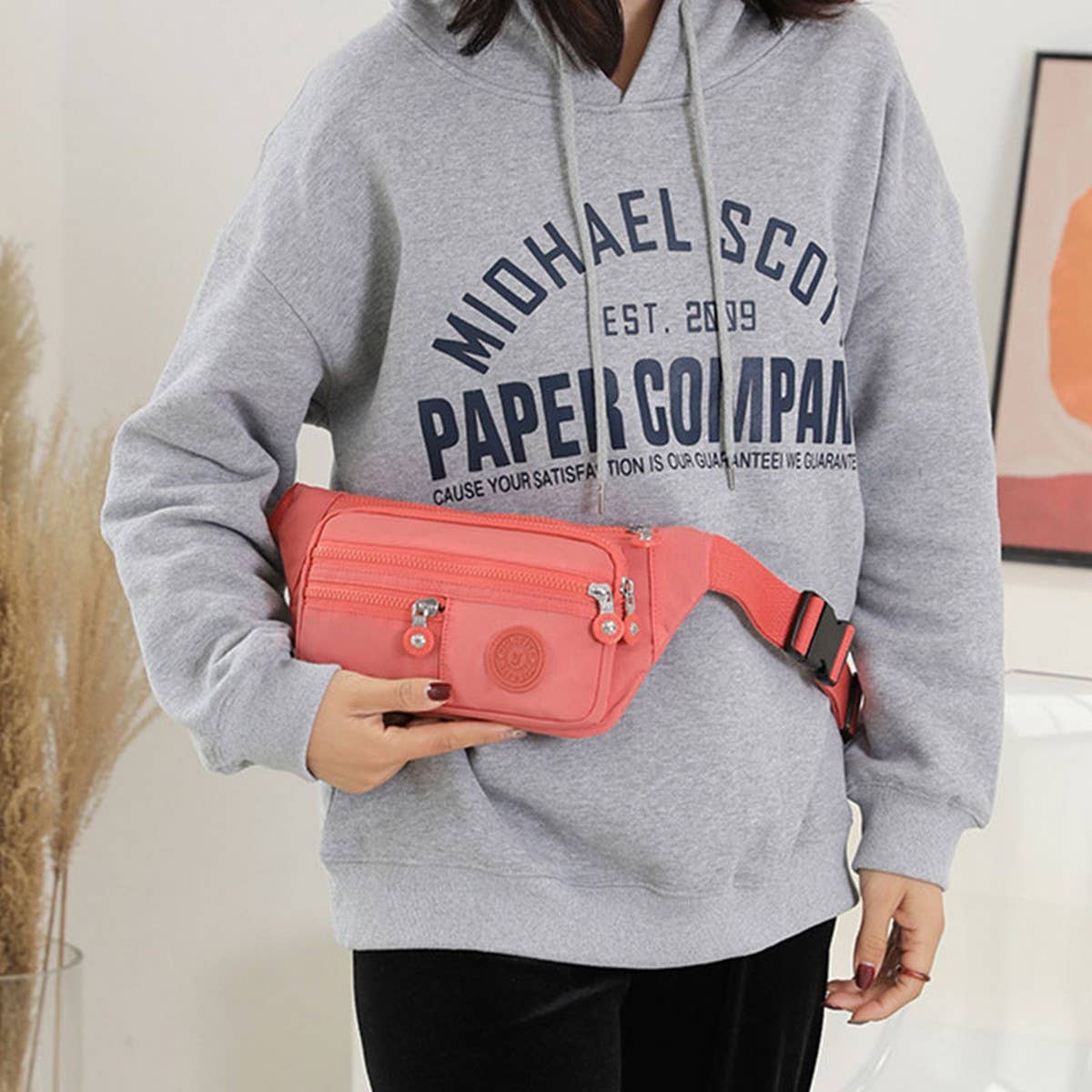 Large Capacity Fashionable Shoulder Messenger Bag_Cwab3517