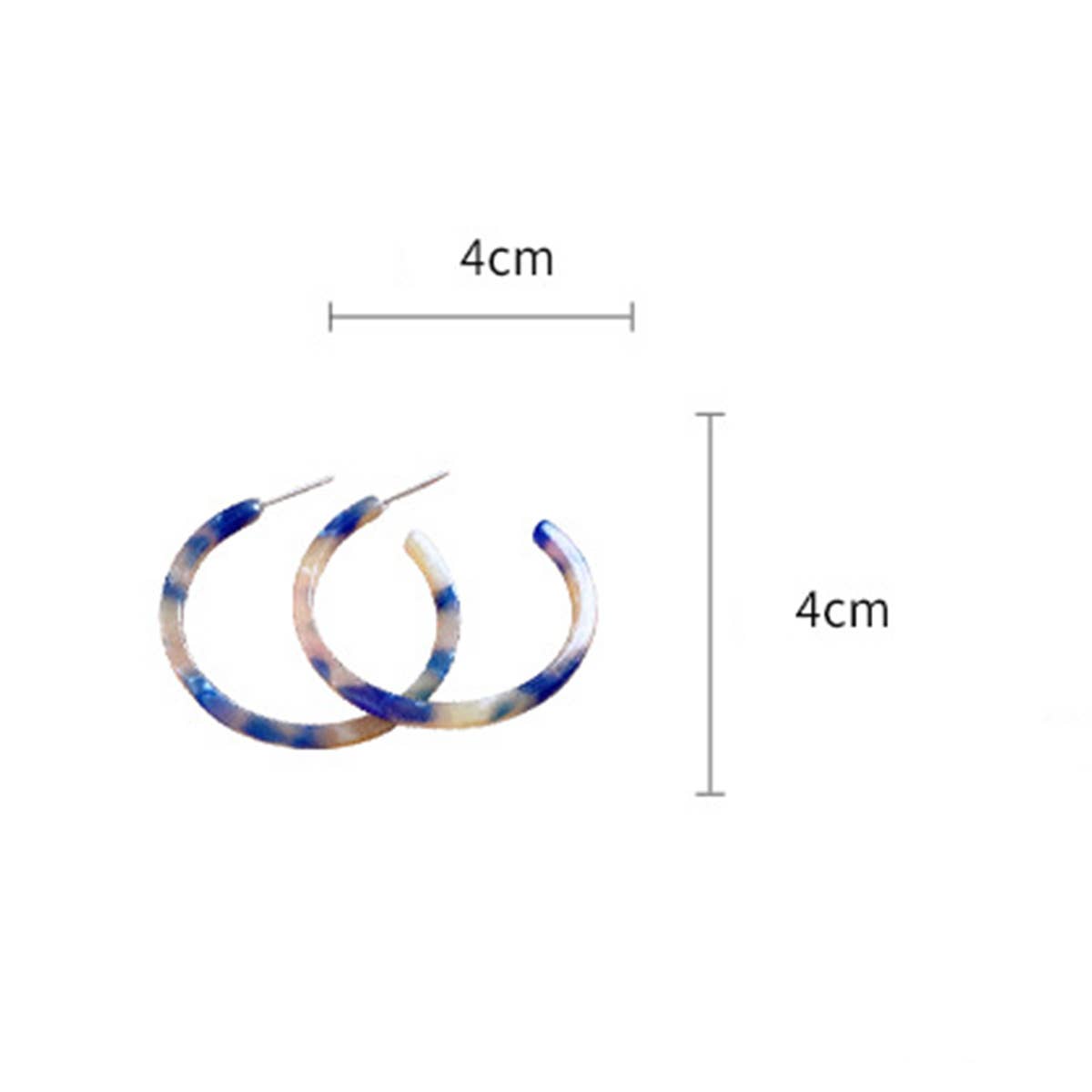 RETRO HONG KONG STYLE C SHAPED FASHION EARRINGS_CWAJE2459