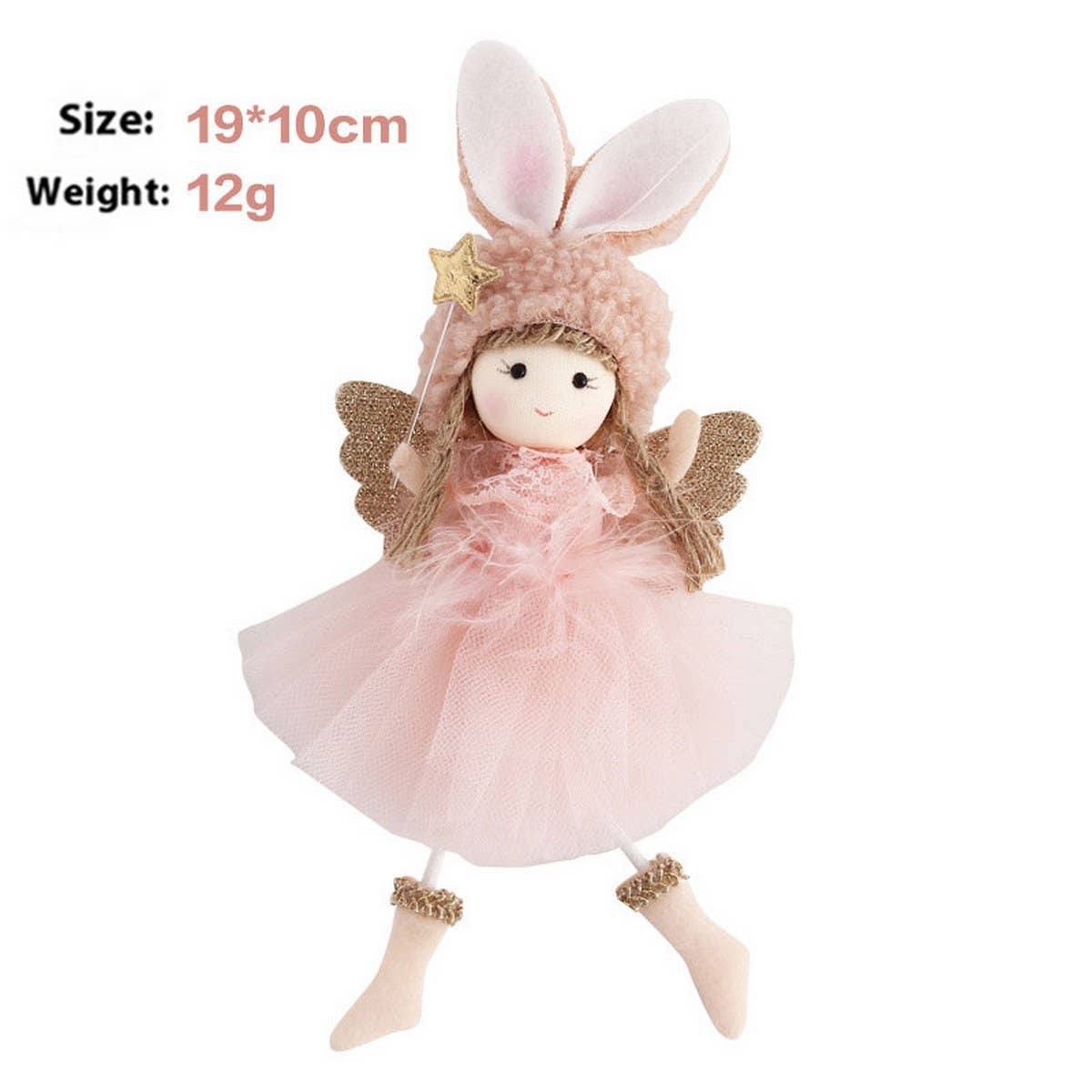 Ins Cute Angel Girl Doll Christmas Ornament_Cwmm9912