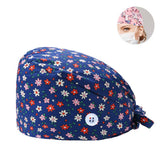 SWEATBAND COTTON PRINTED LACE UP WORK HAT_CWAH3327