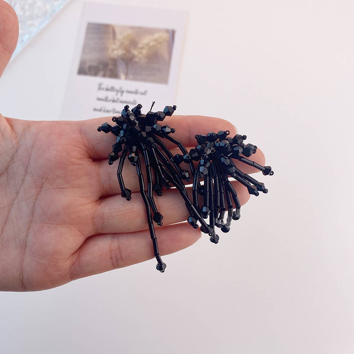 FIREWORKS RETRO ELEGANT DRESS EARRINGS_CWAJE1698