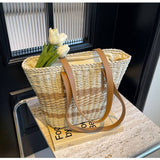 Handwoven Large Capacity Shoulder Bag_Cwab2309