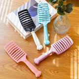 Women Wide-Toothed Hair Comb With Fluffy Styling_Cwmm0937