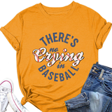 Womens No Crying In Baseball Graphic Teep_Cwttsl0481