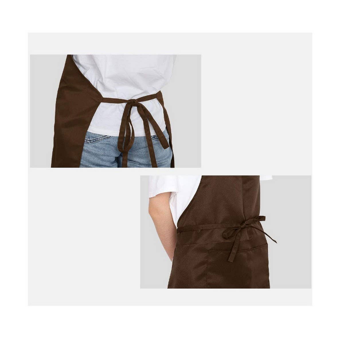 Cwmm1811_Work Anti-Fouling Household Apron With Pocket