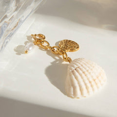 STAINLESS STEEL BIKINI SHELL JEWELRY PENDANT_CWMM4673